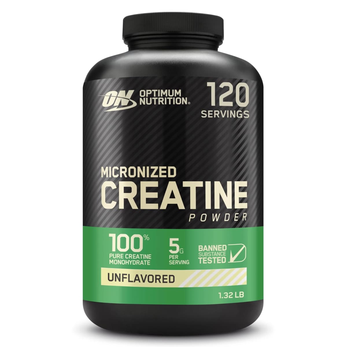 Optimum Nutrition Micronized Creatine Monohydrate Powder, Unflavored